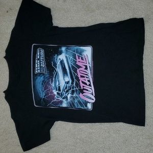 Back to the future outatime black shirt